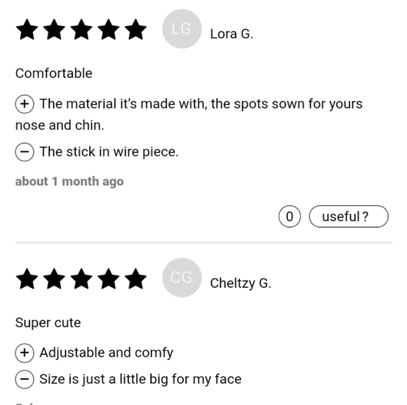 PLANTS FACE MASK - Picture 5 of 7